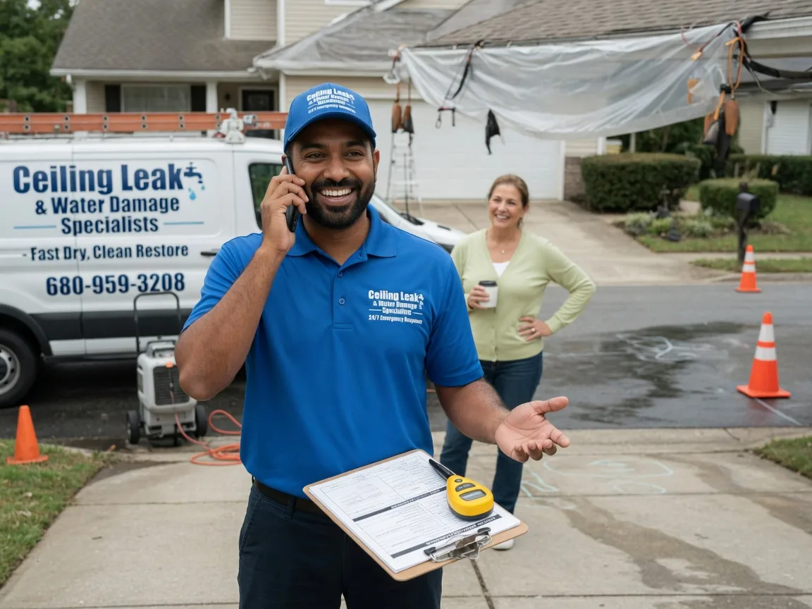 Ceiling Leak Cleanup Great Lakes, IL FAQs