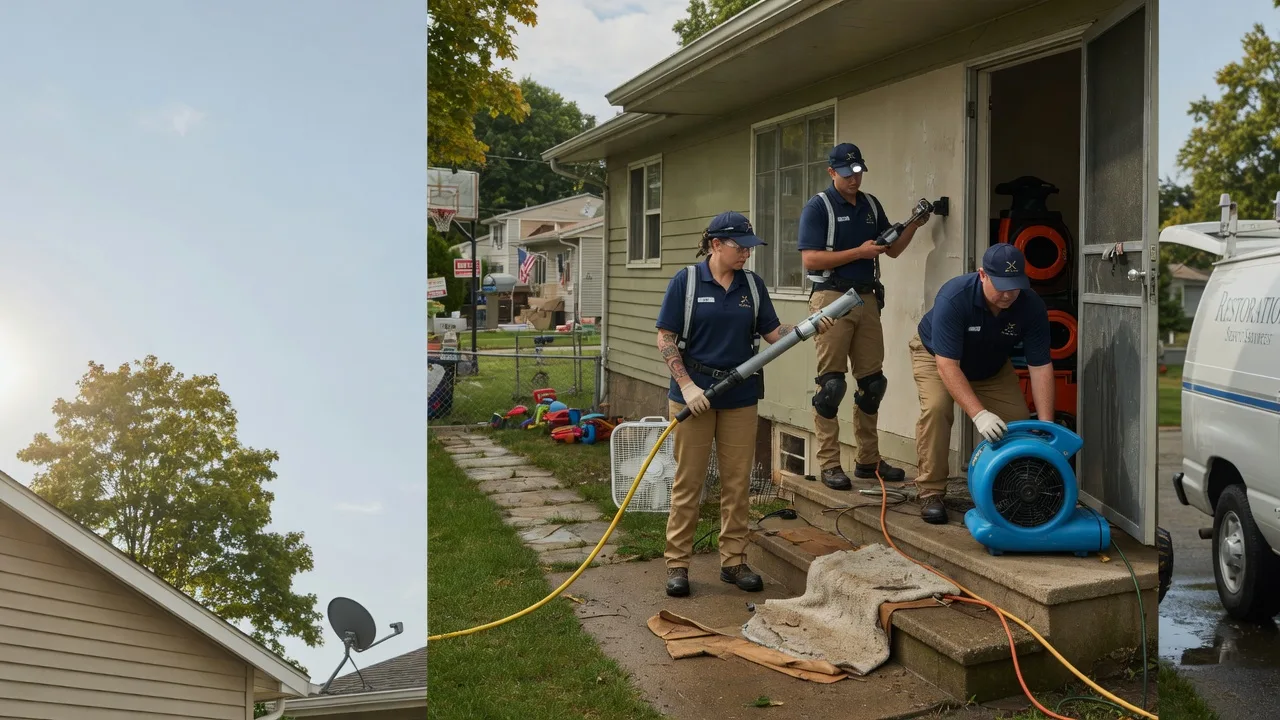 Crawl Space Water Removal in Great Lakes, IL near me